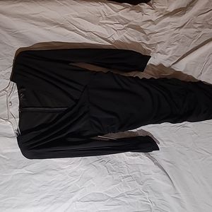 Black bodycon dress